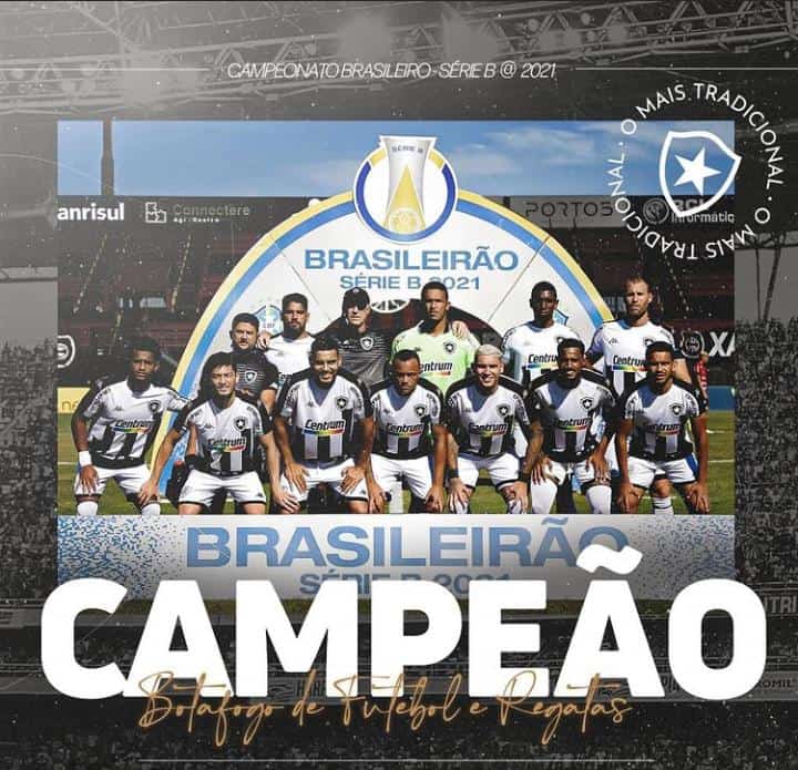 Botafogo vence Brasil de Pelotas e é campeão da Série B